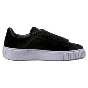 Puma Basket Platform Strap VR 36406801 nero scarpe basse Puma Basket Platform Strap VR 36406801 nero scarpe basse