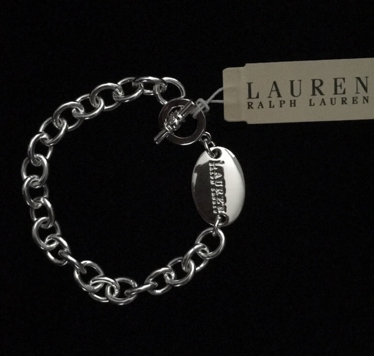 RL NWT Silver Tone Chain Bracelet by Ralph Lauren | eBay RL NWT Silver Tone Chain Bracelet by Ralph Lauren | eBay
