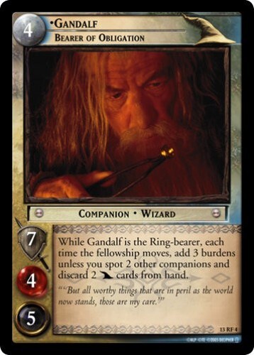 LotR TCG Bloodlines BL LEGENDS SET FOIL 13RF1 - 13RF18 COMPLETE LP/MINT - Picture 5 of 18