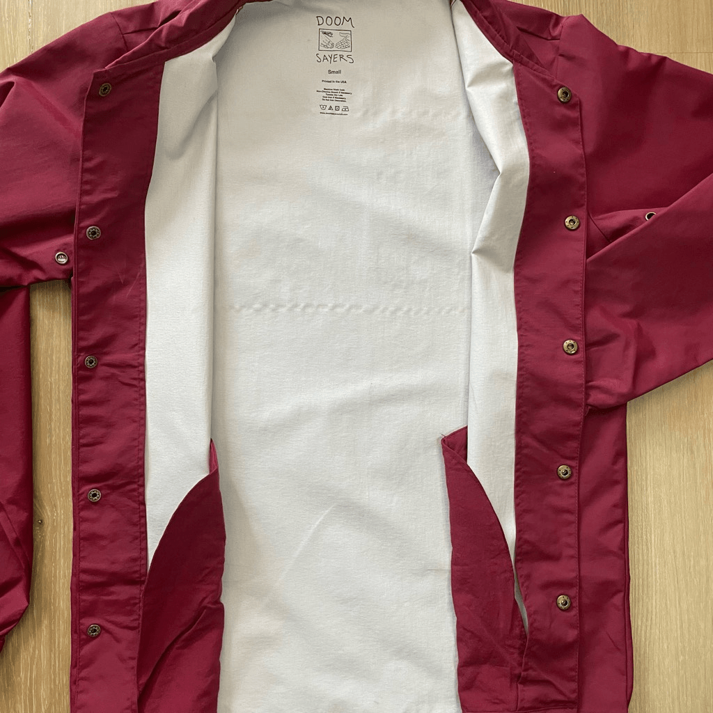 Doom Sayers Club Snake Shake Coaches Vinyl Jacket Skate