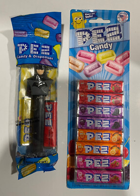 PEZ ペッツ　ソフトヘッドモンスター　ブラック NEW PEZ Candy Dispenser Dc Comics Justice League Batman w