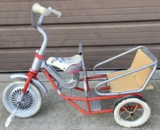 Vintage Sanka Childs Peddle Cart For Parts Or Restore VG 