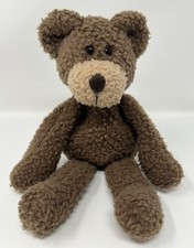 Russ Berrie Buddy Teddy Bear Bean Bag Plush Stuffed Animal Soft Toy Brown 10.5  