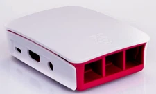 New Raspberry Pi 3 Model B case, OFFICIAL white/red