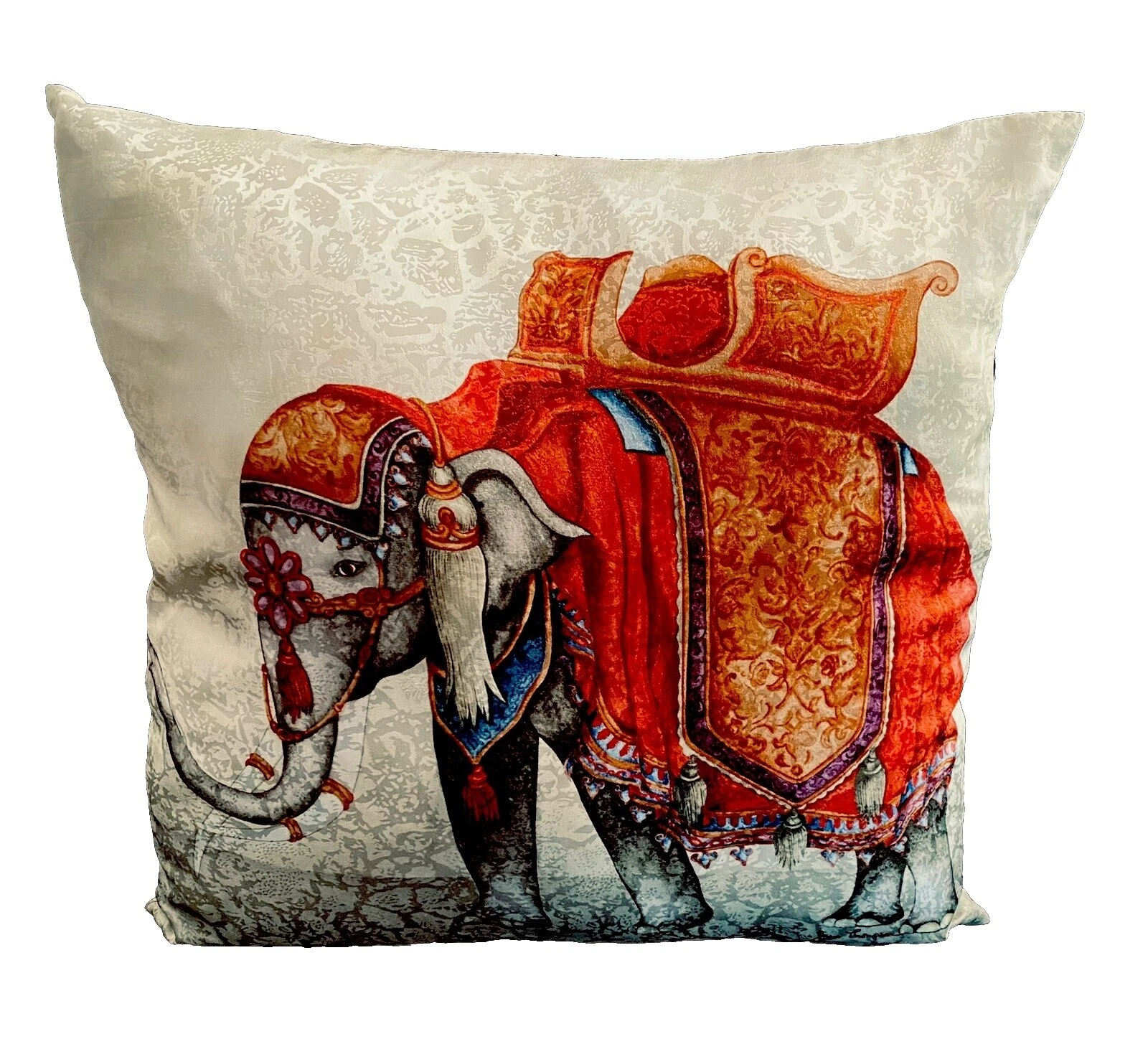 Cuadrado Estampado Animal Jim Thompson Almohadas de Decoración para el Hogar