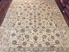 OnSale Fine Unique Genuine Hand Knotted Area Rug Carpet Floral 10’3”x13’6”,#3191