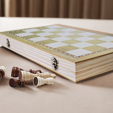 Chess Set Checkers Backgammon Chess Board Games for Kids Travel