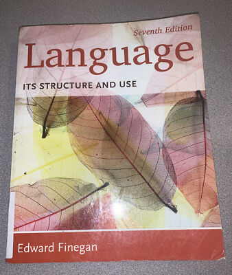 Language : Its Structure and Use by Edward Finegan (2014, Trade Paperback,...