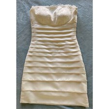Strapless tight dress wedding, cocktail party New