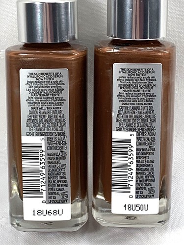 L'Oreal True Match Nude Hyaluronic Tinted Serum x2 10-12 VERY DEEP TRES PROFOND - Picture 3 of 3