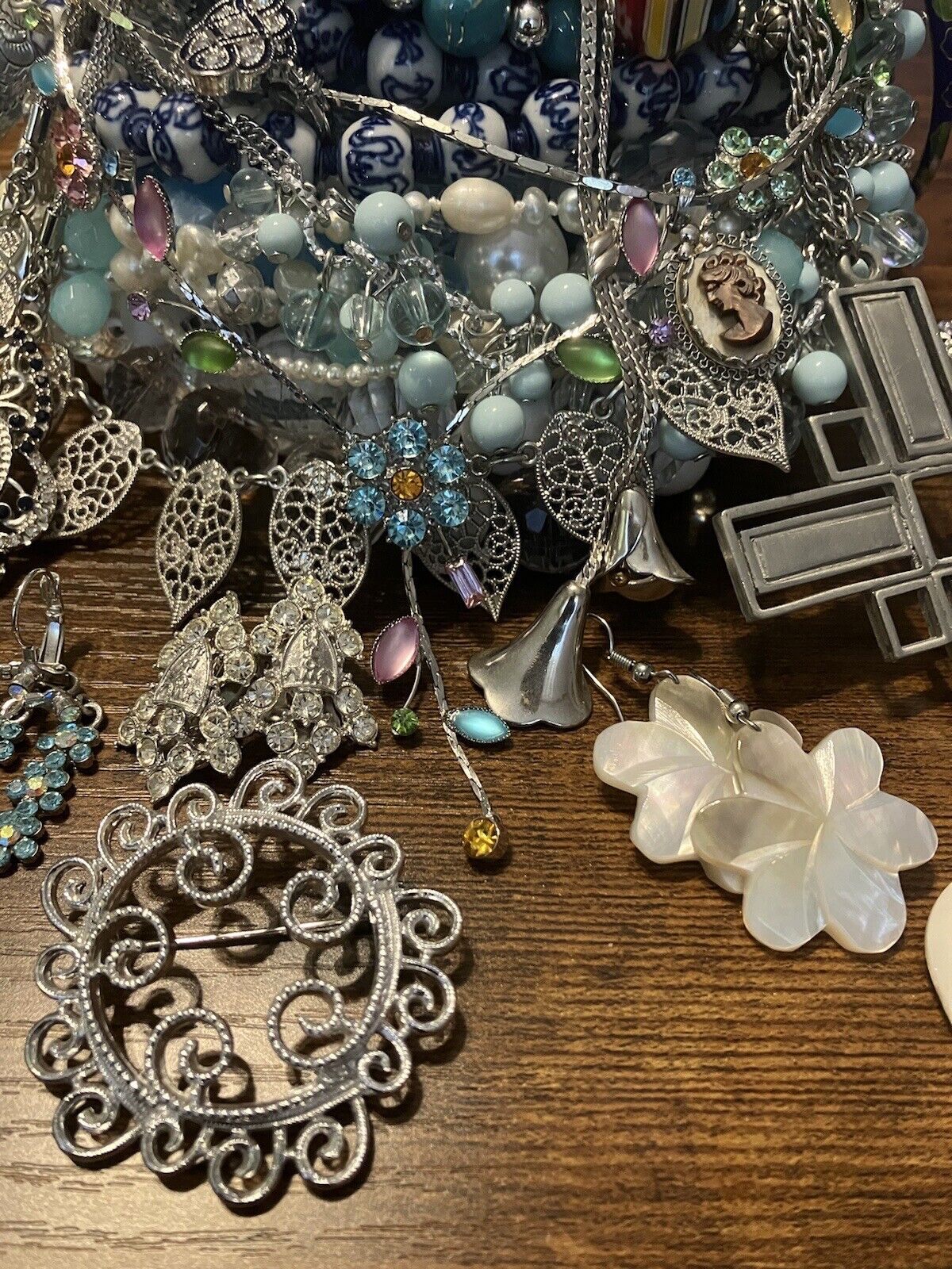 Vintage To Now Jewelry Lot Unsearched Untested - image 1