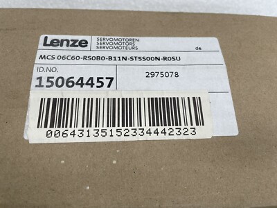 3~Servomotor Motor Synchronmotor Lenze MCS 06C60-RS0B0-B11N-ST5S00N-R0SU Neu New