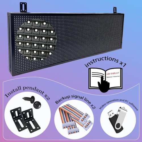 P10 Scrolling Led Sign Programmable Display Digital Sign Outdoor Message Board - Picture 5 of 6