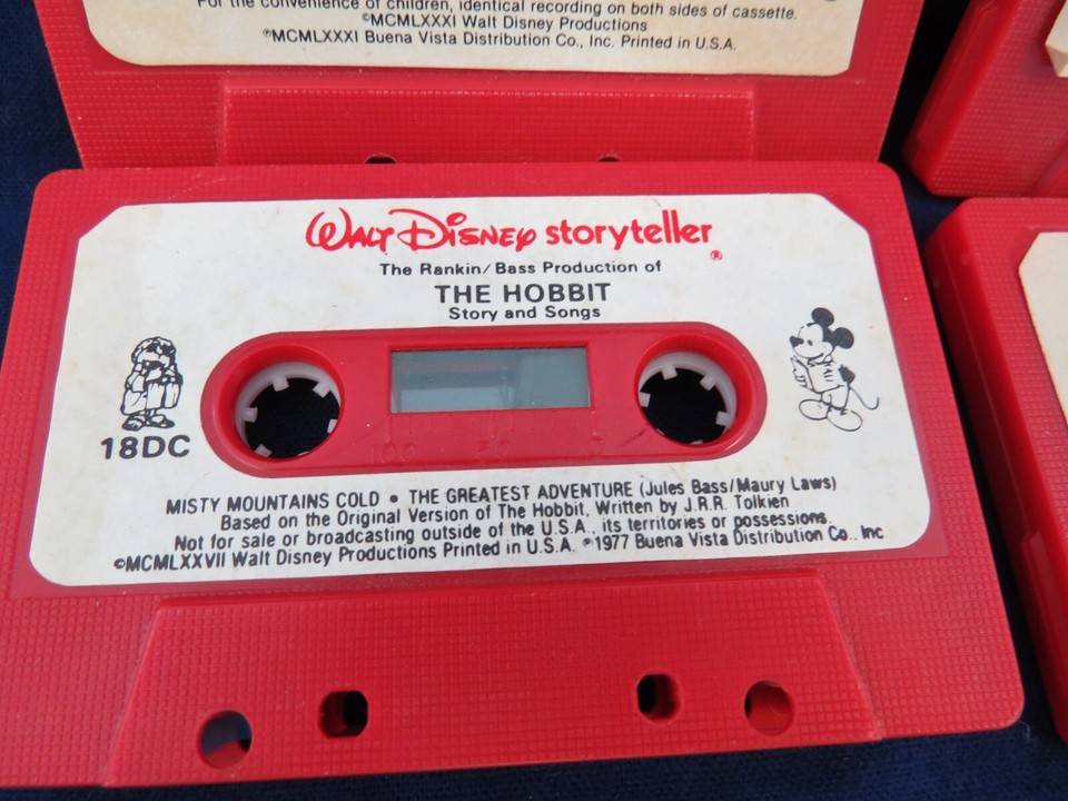Vintage 5 Pc Lot Walt Disney Storyteller Cassette Tapes Untested eBay