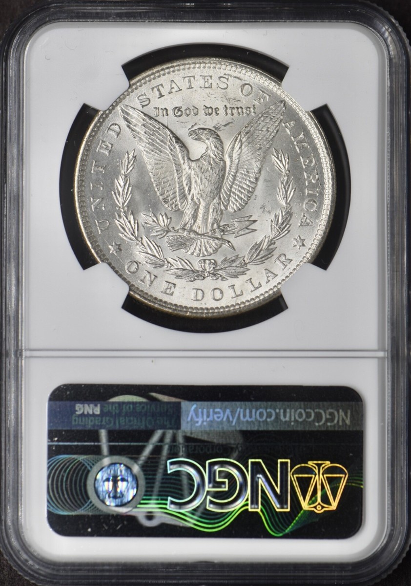 1883年　一円銀　NGC AU DETAILS 1883 Morgan Silver Dollar - NGC MS62 - ✪COINGIANTS✪ | eBay