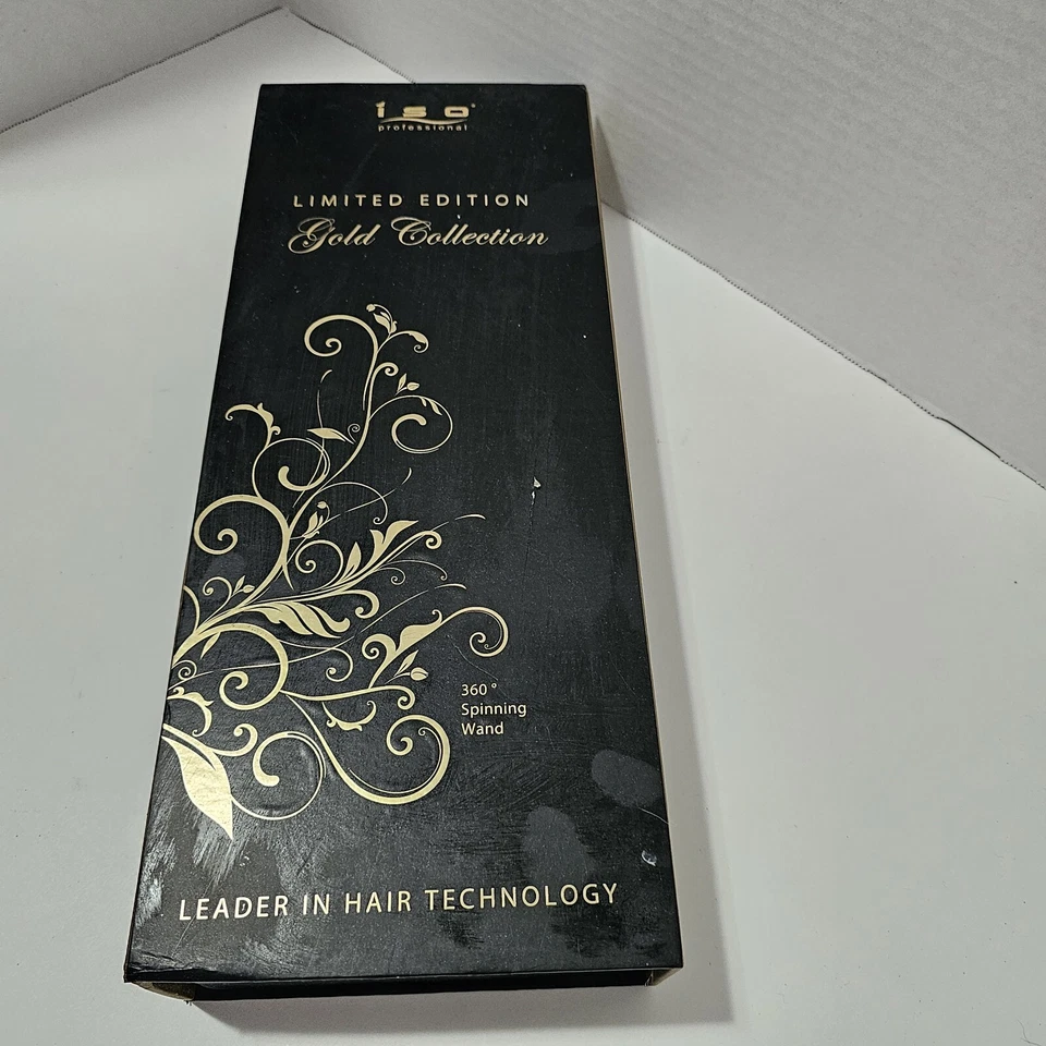 ISO Professional Limited Edition Gold Collection. 360* Spinnning Wand. Curling. - Image 2 of 4