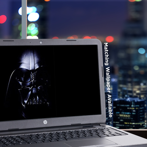Universal Laptop Skins Wrap for 14" - Lord Vader Darkside - Picture 6 of 7
