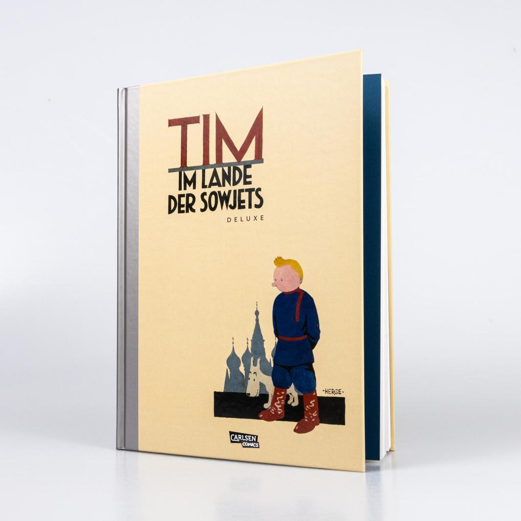 Thumbnail - Tim Und Struppi: Tim Lande Der Sowjets - Vorzugsausgabe | Hergé | 2023