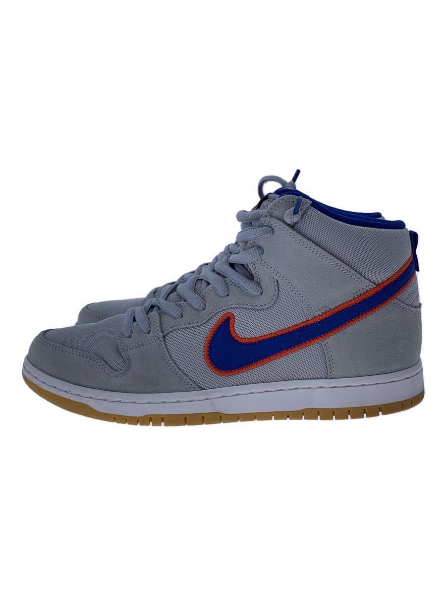 Nike Sb Dunk High Prm New York Mets High Cut Sneakers 29Cm Gry Dh7 EKF19