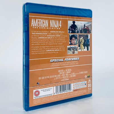American Ninja 4 The Annihilation Michael Dudikoff Region B Blu