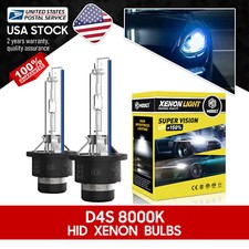 FOR PHILIPS D4S XENON HID LIGHT BULBS OE HEADLIGHT HEAD LAMP 8000K 35W 3500LM+