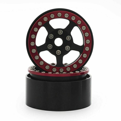 1.9" Five-Spoke Wheel Rims Metal Wheel Hub Rims for 1/10 RC Crawler Car Upgrade - Picture 13 of 16