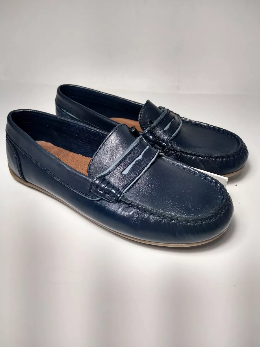 Zara Kids Boys Leather Loafers 1.5 EU 33 NWT eBay