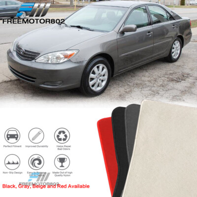 4-Piece Beige Nylon Floor Mat Set For Toyota Camry 2002-2006 - Front & Rear-1063940