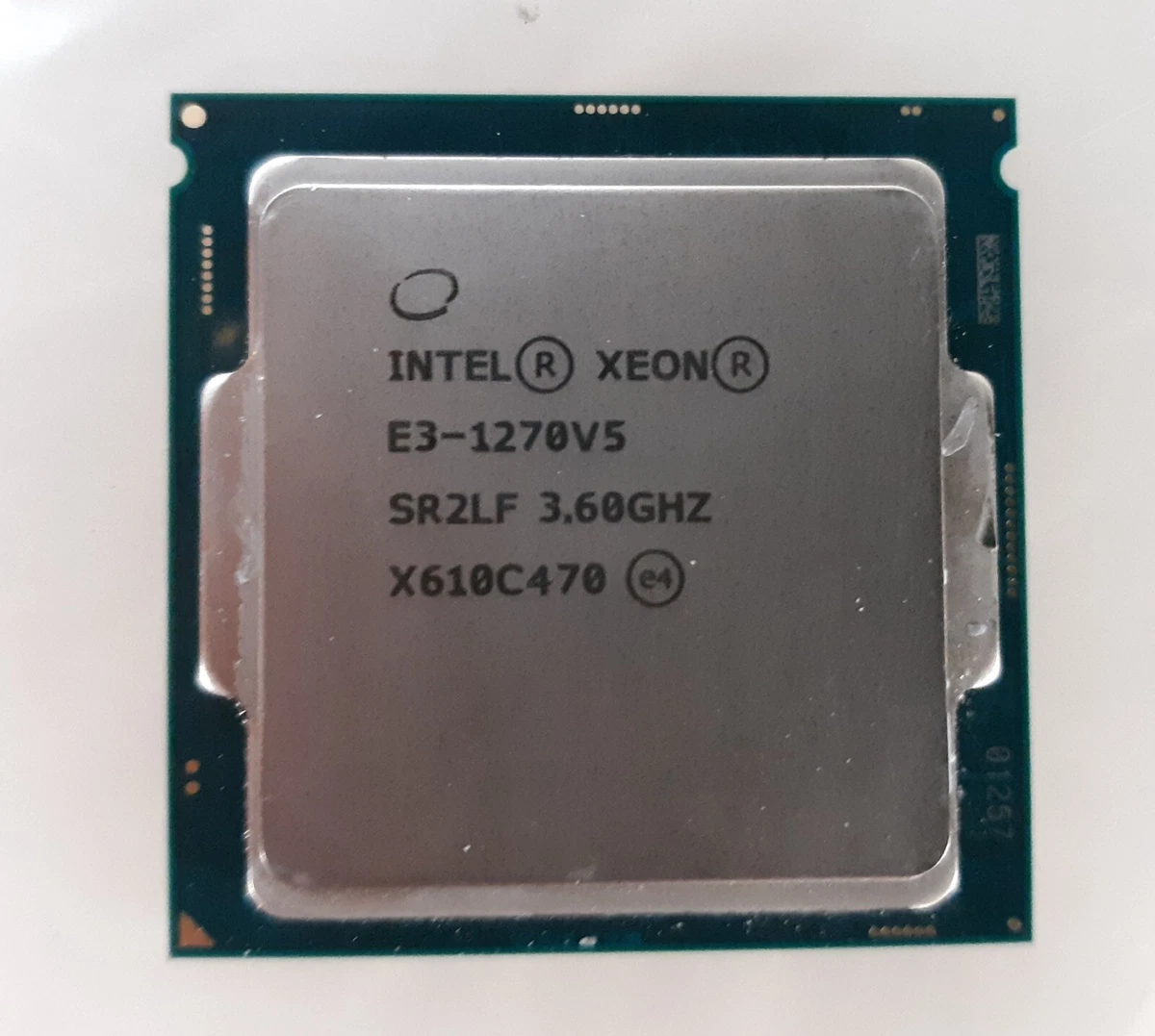 Intel Computer Intel Xeon E3-1270 V5 Processor Model Processors