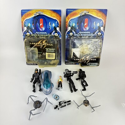 Boxed Trendmasters Lost in Space Figuren Dr. Smith Will Robinson Major Don West