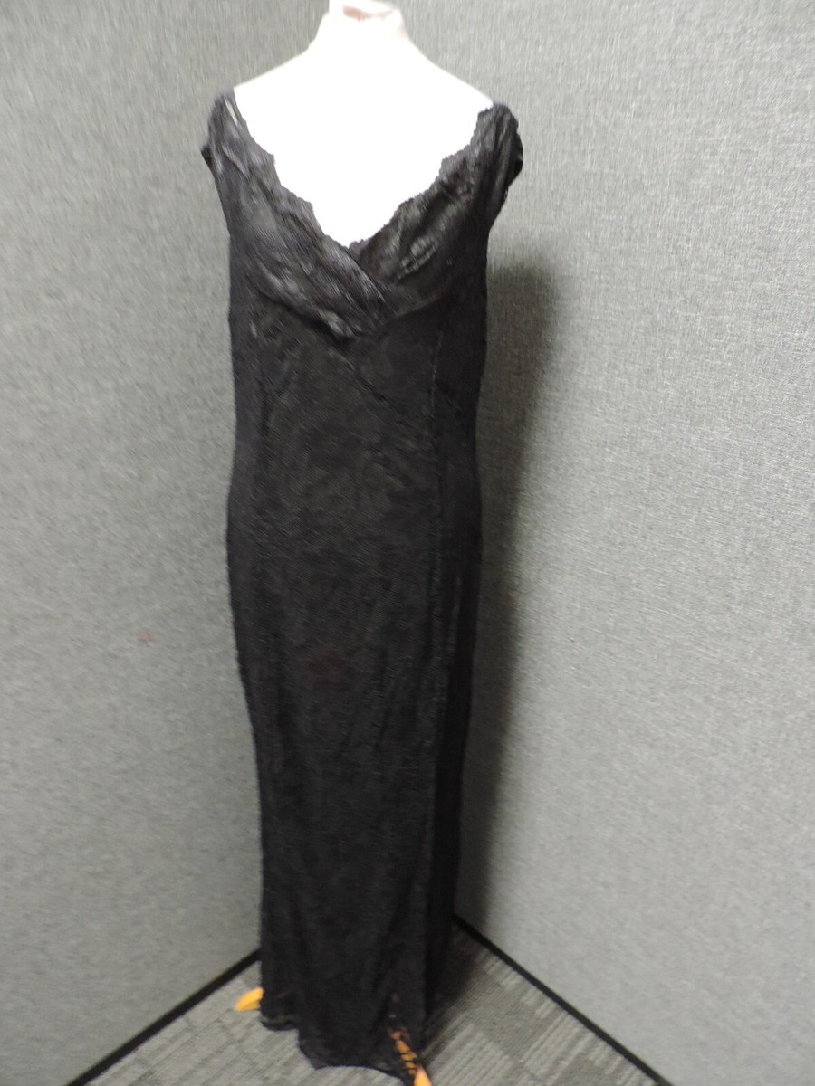 Jessica Wright Reena Black Lace Maxi Dress UK 14 LN132 VV 01 | eBay UK