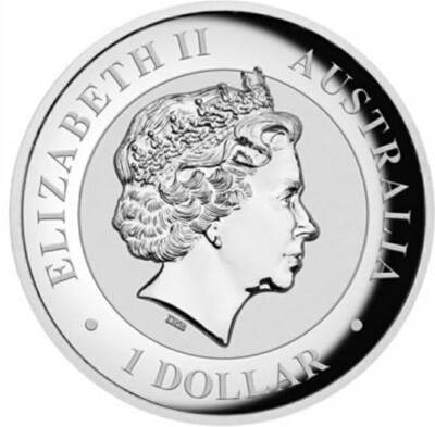 2017 オーストラリア 1ドル ドラゴンとフェニックス 銀貨 a1301
