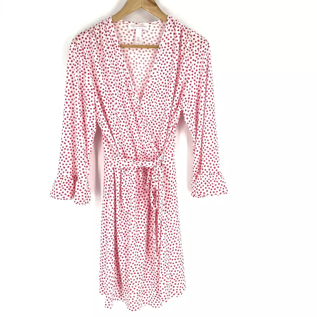 Oscar de la renta pink sale label dress
