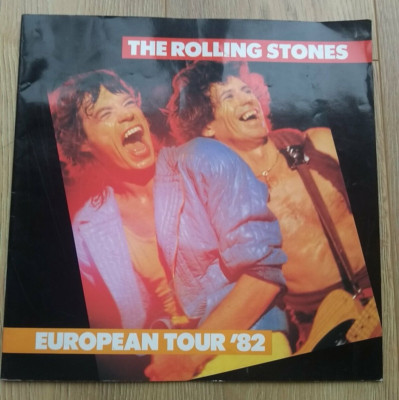 The Rolling Stones European Tour 82 Programme 1982 28 page colour jagger richard