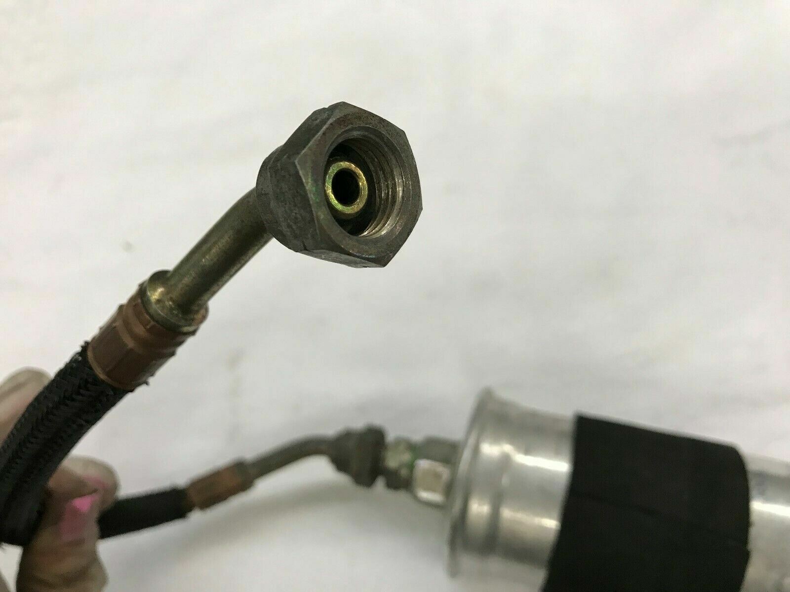 LAMBORGHINI GALLARDO SPYDER DRIVER LEFT FUEL FILTER WITH LINE OEM 400201511A