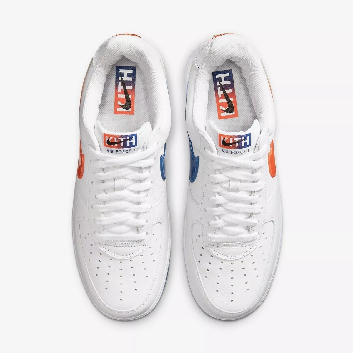 Nike Air Force 1 Low x Kith NYC Knicks Away CZ7928-100 Men's Size