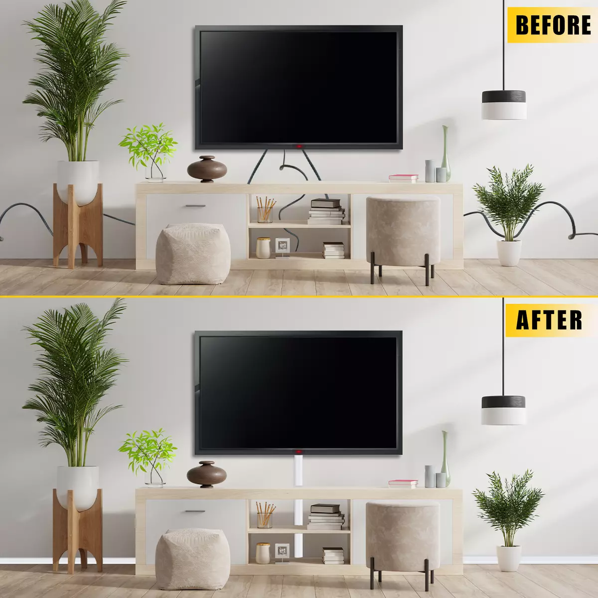Tv cheap cable trunking