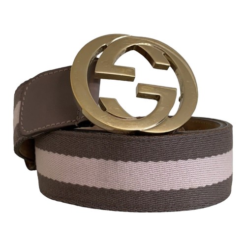 Gucci Belt Leather Womens 114990 & 212956 85 34 Used | eBay