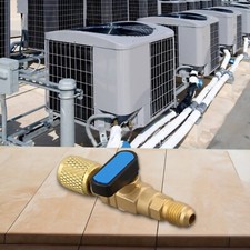 Proste zawory kulowe Zawory do prostych HVAC Mężczyzna Kobieta 1/4 \ " R410a