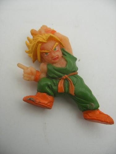 Figurine Dragon Ball Z Evil Buu (Boo) - Bandai Vintage 1989 - 13cm - Fabriquée à Macao