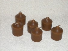 Partylite Amber Suede Votives -- RETIRED