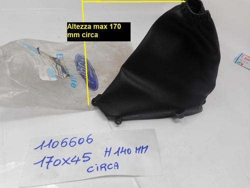 Ford Mondeo MK1 Black Rubber Handbrake Lever Headphone 11/1992-9/2000 BOOT - Picture 3 of 3
