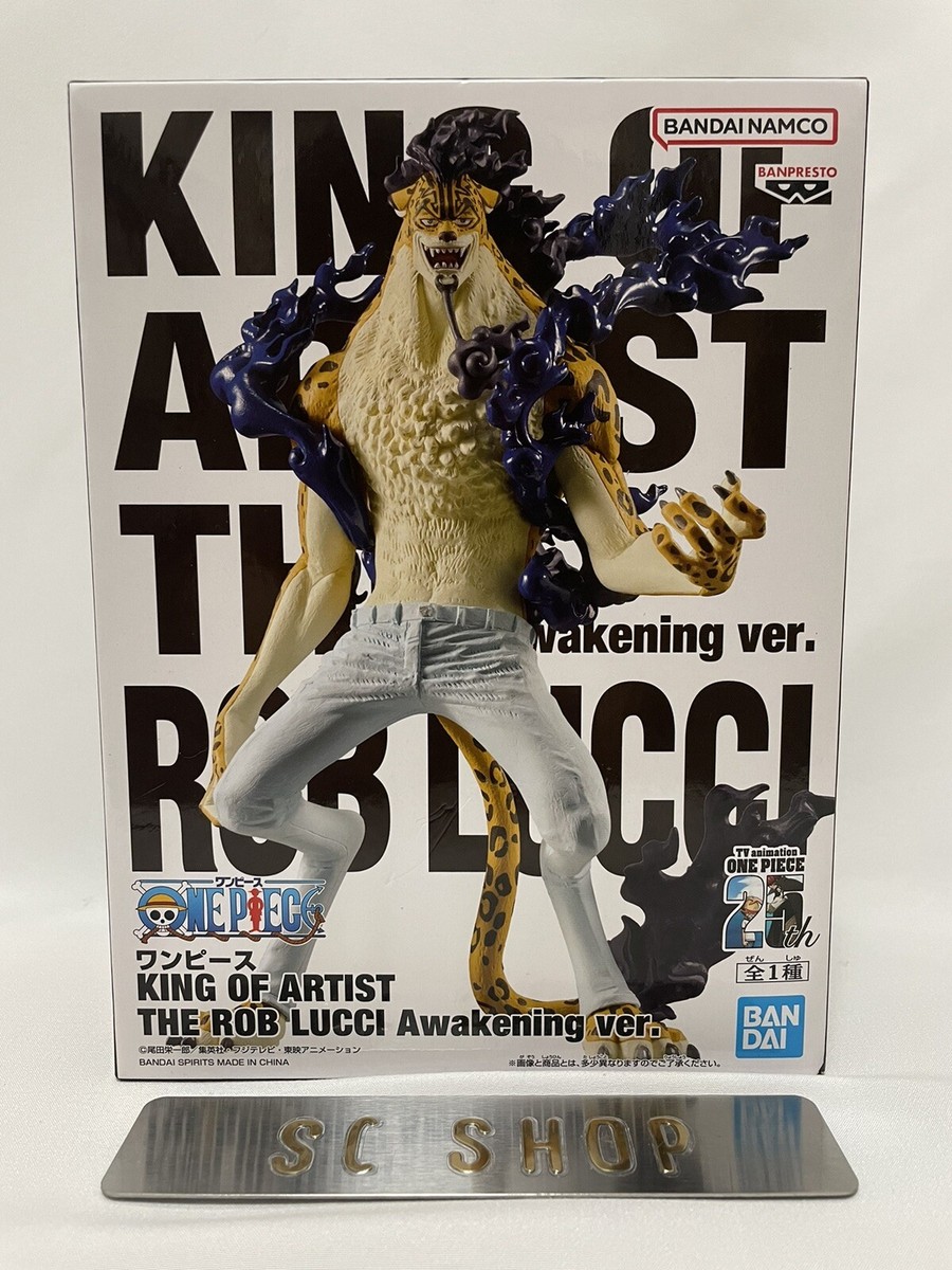 One Piece King of Artist Figure Rob Lucci Bandai Awakening One Piece King of Artist Figure Rob Lucci Bandai Awakening