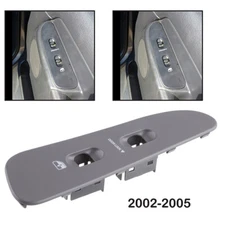 RH Right For 02-10 Dodge Ram 1500 2500 3500 Door Window Switch Bezel Panel Gray