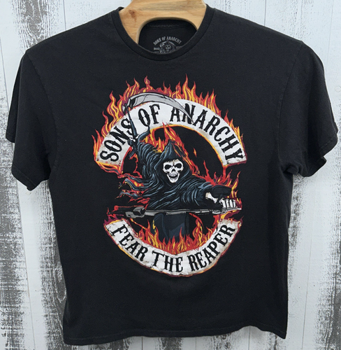 Sons of Anarchy SOA Fear the Reaper T-Shirt Black Size XL