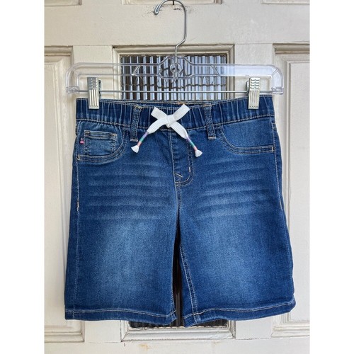 Vigoss Malibu Denim Shorts Pull-On Waist Adjustable Drawstring M(9/10) - Picture 4 of 5