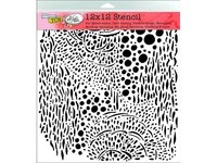 The Crafters Workshop Stencil 12x12 Sea Bubbles on sale The Crafters Workshop Stencil 12x12 Sea Bubbles on sale