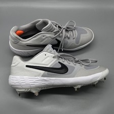 Sz 14 - NIKE AIR 2019 Huarache Elite II Grey Baseball Cleats CI9502-002 Metal
