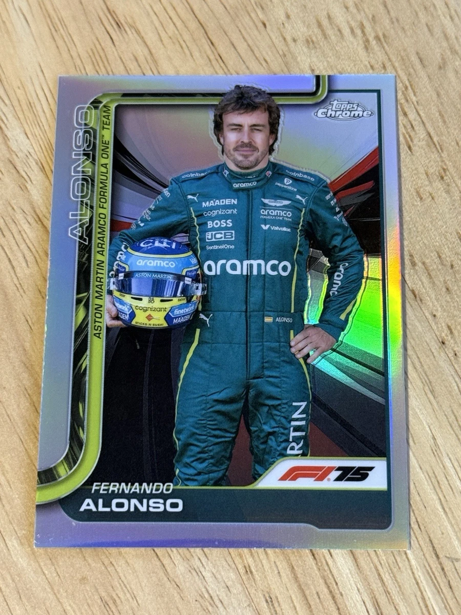 直筆サインドライバーズカード（アロンソ・オコン） Fernando Alonso Trading Cards for sale | eBay