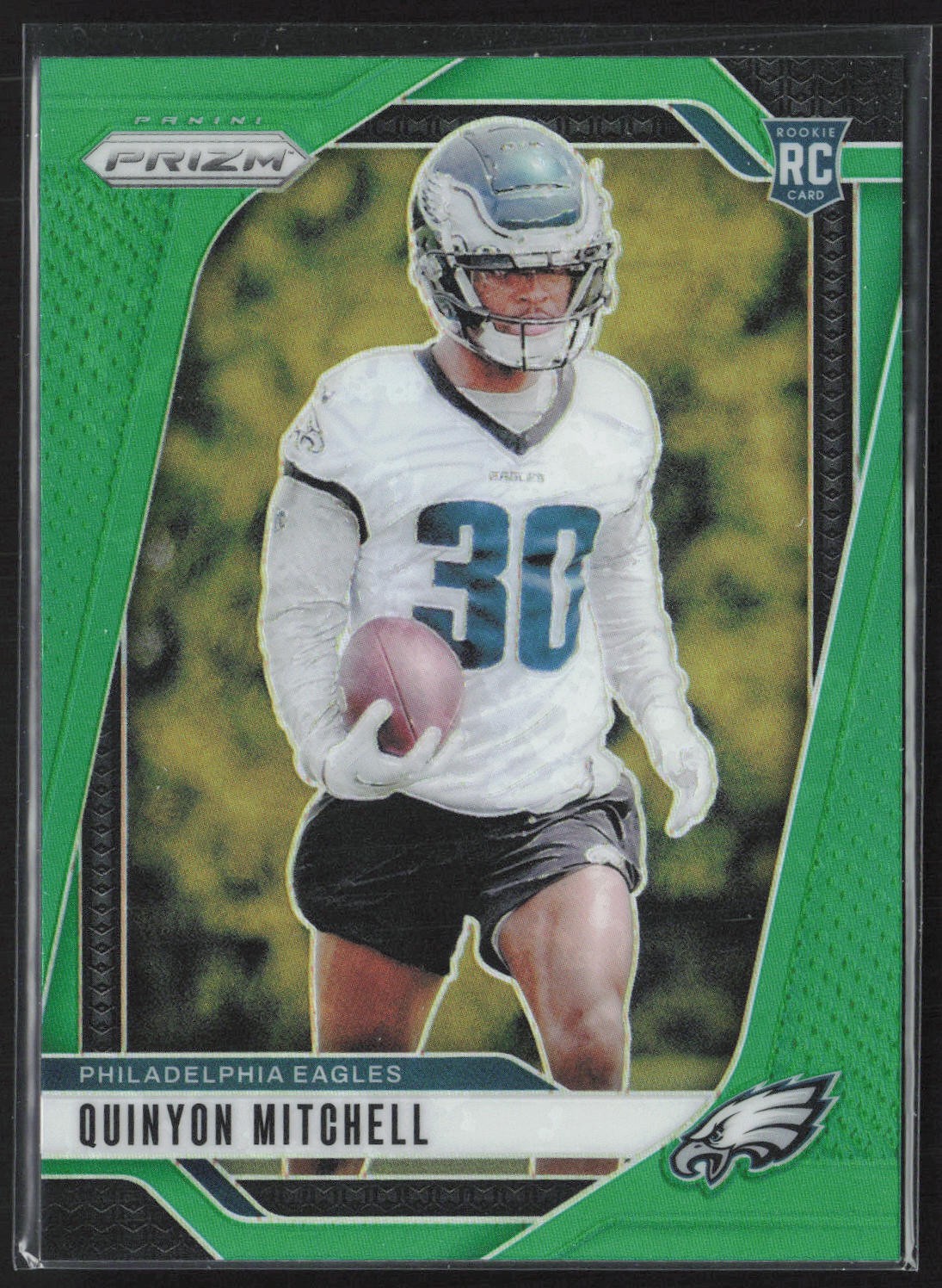 2024 Panini Prizm #381 Quinyon Mitchell Green